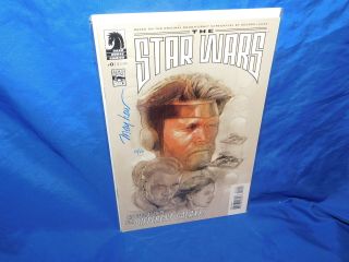 The Star Wars 0 Mike Mayhew Signed Blue 15/25 Dark Horse Dynamic Forces Nm
