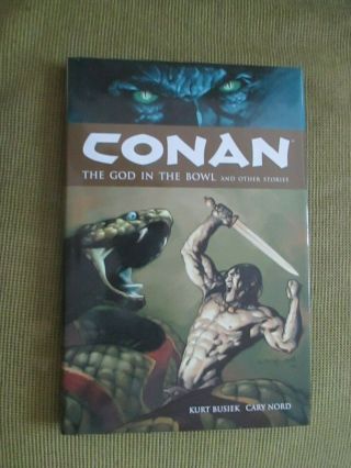 Conan Volume 2 The God In The Bowl (dark Horse) Hardcover / Hc Never Read