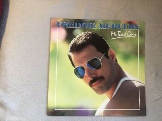 Freddie Mercury (queen) - Mr Bad Guy - Rare 1985 Uk Vinyl Lp (cbs 86312)