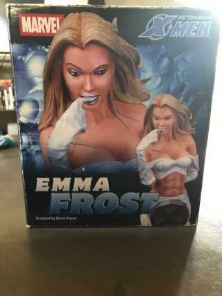 Marvel Studios: Emma Frost Bust By Steve Kiwus,  Dc