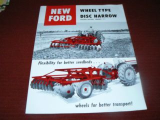 Ford Tractor Wheel Type Disc Harrow Dealer 