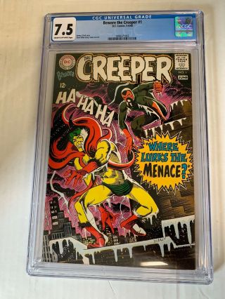 Beware The Creeper 1 7.  5 Vf - Dc Comics 1968
