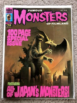 Famous Monsters Of Filmland 114 Godzilla King Of Monsters