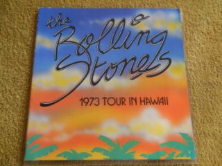 Rolling Stones Hawaii Tour Programme 1973