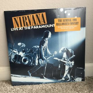 Nirvana Live At The Paramount Orange Vinyl Ltd Ed.  2lp 180g