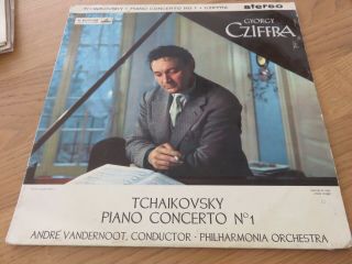 Gyorgy Cziffra Piano Tchaikovsky Op.  23 Uk Hmv Asd 315 1st Press C/g