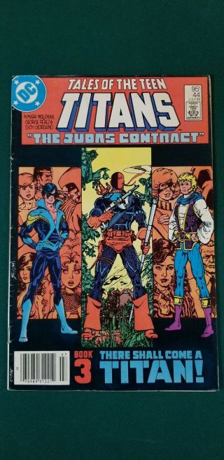 Dc Teen Titans 44 1984 Rare 95c Canadian Newsstand Price Variant Key
