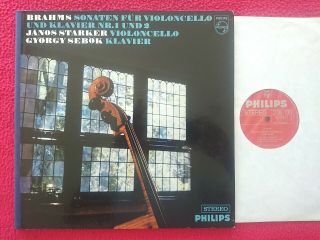 Philips 838 432 Ly Stereo Ed1 - Brahms Cello Sonatas Janos Starker Sebok