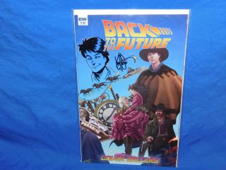 Back To The Future 1 Cover Gallery Df Idw Signed & Remarked By Ken Haeser