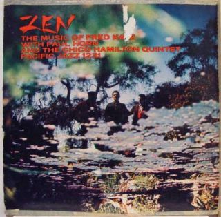 Fred Katz With Paul Horn - Zen Lp Vg,  Pj 1231 Vinyl 1957 Record Deep Groove