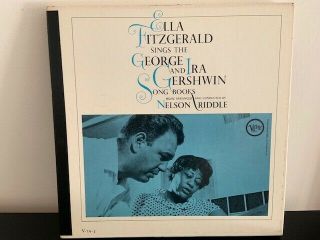 Ella Fitzgerald Sings Ira & George Gershwin Song Book 5 Lp Verve Box Set