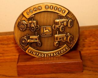 John Deere Vintage Tractor 1993 Medallion Calendar