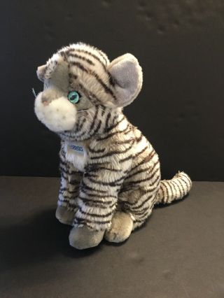 Bayer Seresto Promotional Plush Stuffed Cat Animal 12” Gray Grey Stripes