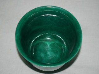 Oriental/ Chinese Green Porcelain Dragon Cup/ Bowl 2