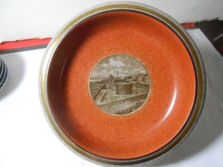 Royal Copenhagen Crackle Glaze Esso - Standard Oil Cuba Plate 1882 - 1950 Look Wow