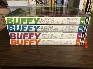 Buffy The Vampire Slayer Season 8 Library Hardcover Volume 1 2 3 4 Hc Btvs Full