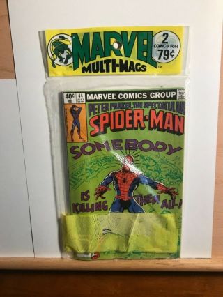 Marvel Comics Bronze Age 2 Pack Rare Comics Spider - Man