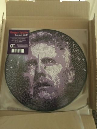 Queen Roger Taylor Fun On Earth Double Picture Disc 2014