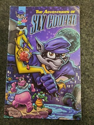 Adventures Of Sly Cooper 1 Rare Comic Promo Gamepro Video Game Promotional Nm