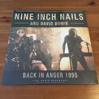 Nine Inch Nails And David Bowie - Back In Anger 1995 Vinyl Lp