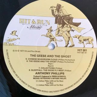 ANTHONY PHILLIPS The Geese And The Ghost 1977 UK Vinyl LP 5