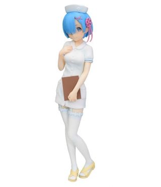 Re:zero Kara Hajimeru Isekai Seikatsu Rem Nurse Angel Ver Premium Figure Sega