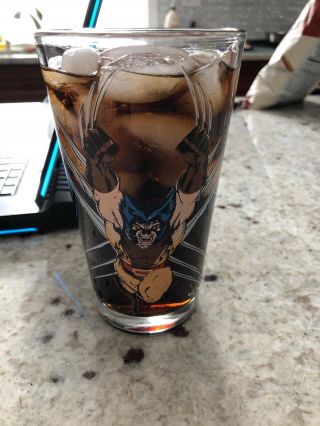 Toon Tumblers Wolverine/ Pint Glass 2009 Nycc Exclusive Marvel Old Man Logan