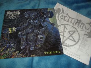 Nocturnus - The Key - Awesome Rare And Hard To Find First Press Earache 1990 Nm
