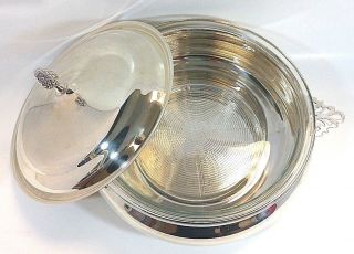 Kingston Silverplate 3 - quart Covered Casserole by Reed & Barton 3
