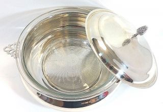 Kingston Silverplate 3 - quart Covered Casserole by Reed & Barton 4