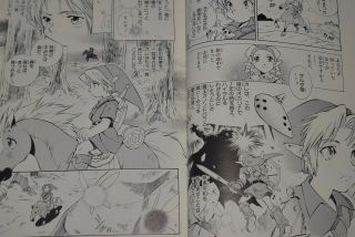 JAPAN manga: The Legend of Zelda Majora ' s Mask / Triforce of the Gods 7