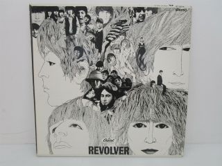 Beatles Revolver John Lennon Paul Mccartney Taxman Eleanor Rigby Vinyl Record Lp