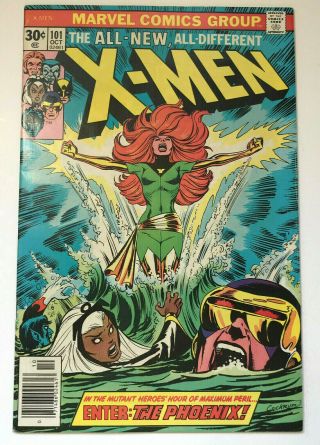 The X - Men 101 - 1st App Of Phoenix Jean Grey Cyclops Team Uncanny Marvel