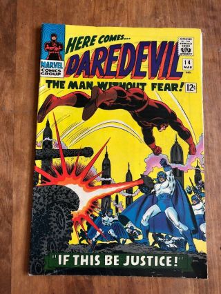Daredevil Marvel Comic 14 1966
