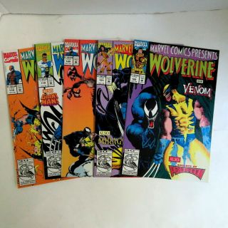 Marvel Comics Presents 118 - 122 (1993) Wolverine Venom Flip Side Ghost Rider Mr