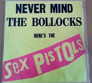 Sex Pistols Never Mind The Bollocks Belsen Was A Gas Mis - Print Vinyl