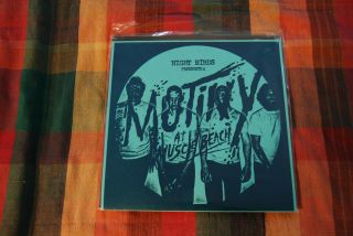 Night Birds - Mutiny At Muscle Beach Lp Screen Printed Cover 482/500 Fat Wreck