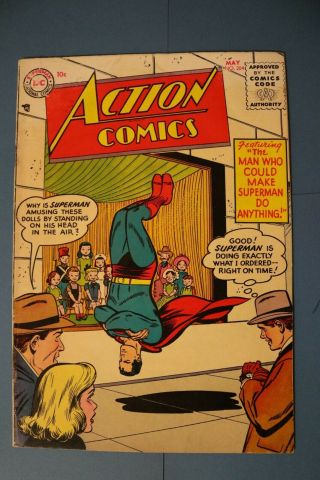 Superman Action Comics May No.  204 Golden Age Published 1955