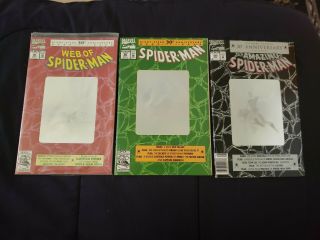 3 Giant Sized 30th Anniversary Special Spider Man Web Of