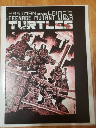 Teenage Mutant Ninja Turtles Tmnt 1 Second Print