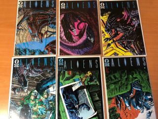 Aliens 1 - 6 Complete Set (1988) Vf,  Aliens First Prints