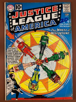 Justice League Of America 6 Dc Comics Silver Age