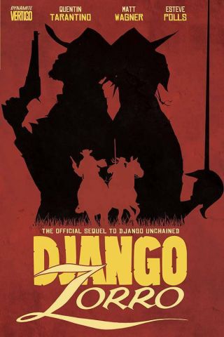 Django Zorro Hardcover Gn Quentin Tarantino Official Unchained Sequel Hc Nm