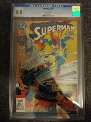 Superman 68 (dc 1992) Cgc 9.  8 