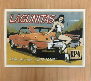 Lagunitas Brewing Co.  Ipa Craft Beer Art Poster Sign Set Of 5