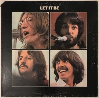 The Beatles Let It Be Lp Red Apple Us 1970 Fast Dispatch