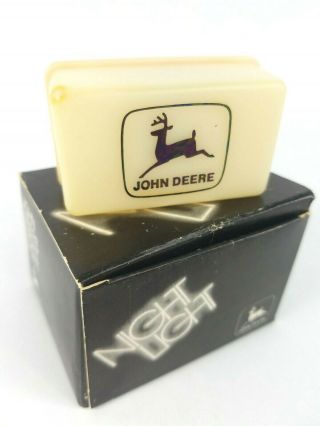 Vintage John Deere Night Light Box Logo 2