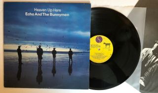 Echo & The Bunnymen - Heaven Up Here - 1981 First Press (vg, ) Ultrasonic