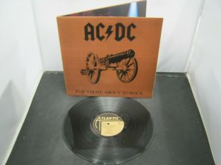 Vinyl Record Album Ac/dc For Those About To Rock (185) 13