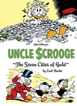 Uncle Scrooge Vol 2 Hardcover Seven Cities Of Gold Disney Carl Barks Comics Hc